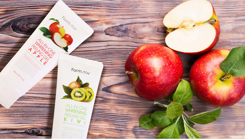 Farmstay All In One Whitening Peeling Gel Cream Apple Farmstay All In One Whitening Peeling Gel Cream Apple