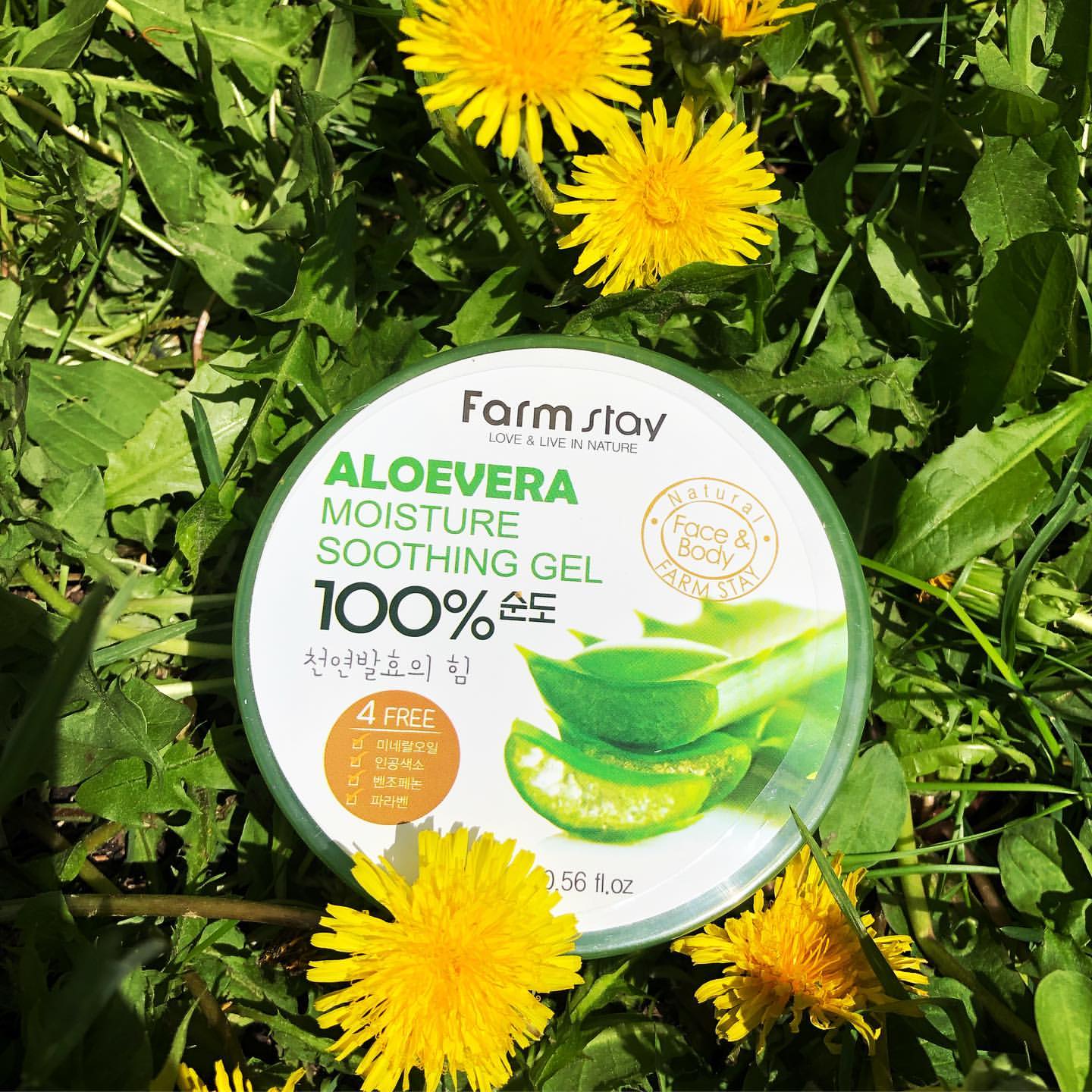 Farmstay Moisture Soothing Gel Aloe Vera Farmstay Moisture Soothing Gel Aloe Vera