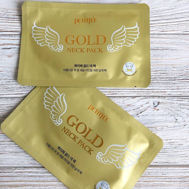 PETITFEE Hydrogel Angel Wings Gold Neck Pack PETITFEE Hydrogel Angel Wings Gold Neck Pack