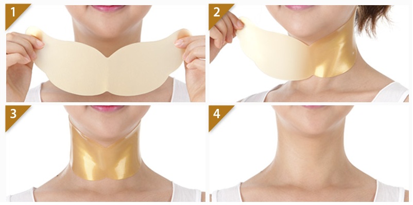 PETITFEE Hydrogel Angel Wings Gold Neck Pack PETITFEE Hydrogel Angel Wings Gold Neck Pack