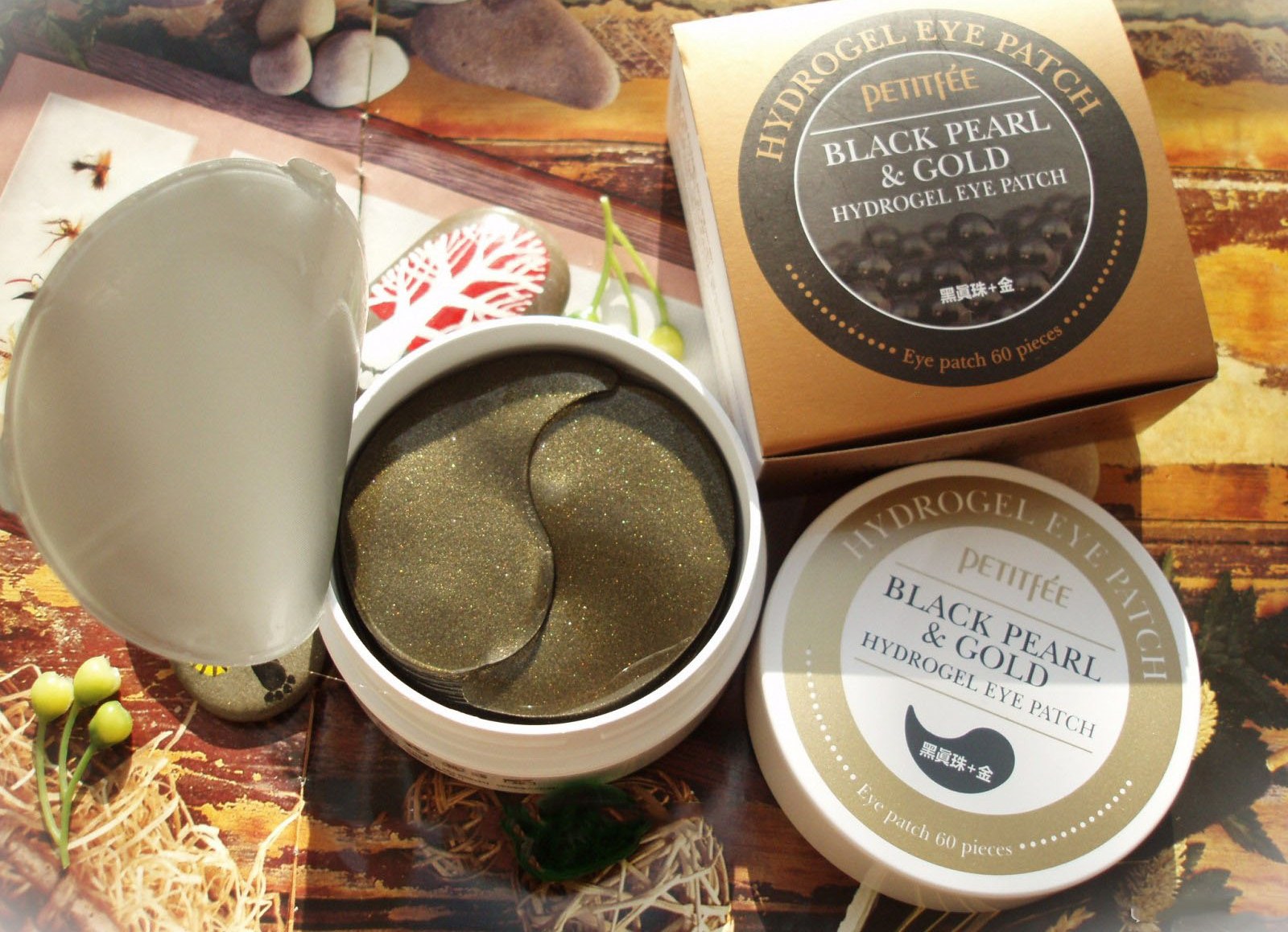 PETITFEE Black Pearl & Gold Hydrogel Eye Patch PETITFEE Black Pearl & Gold Hydrogel Eye Patch